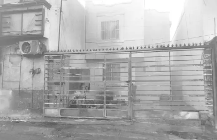 Se incendia un taller en Santa Catarina