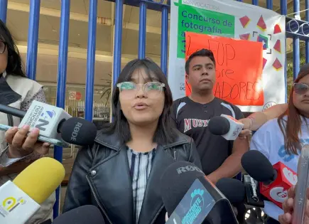 Surgen discrepancias entre universitarios que mantienen protesta (video)
