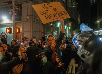 Zafarrancho entre ICE y neoyorquinos