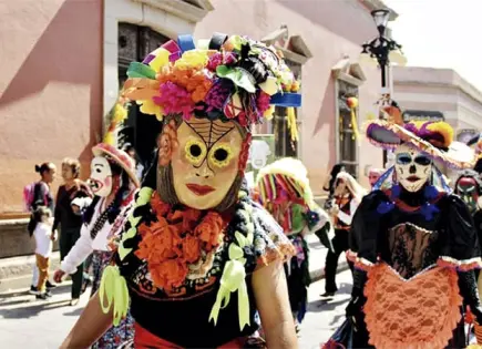 "Alegoría del Día de Muertos" "Alegoría del Día de Muertos"