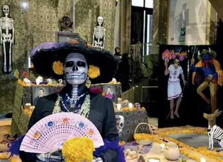 Altar de muertos EN EL MUSEO NACIONAL DE LA MÁSCARA