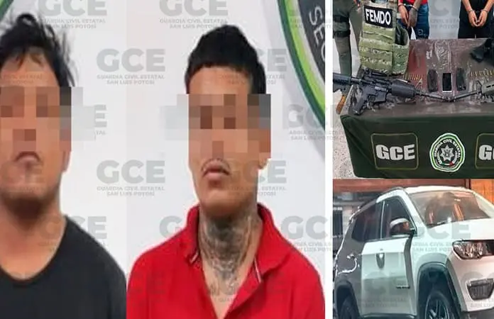 Caen dos hombres tras enfrentamiento en Ciudad Valles