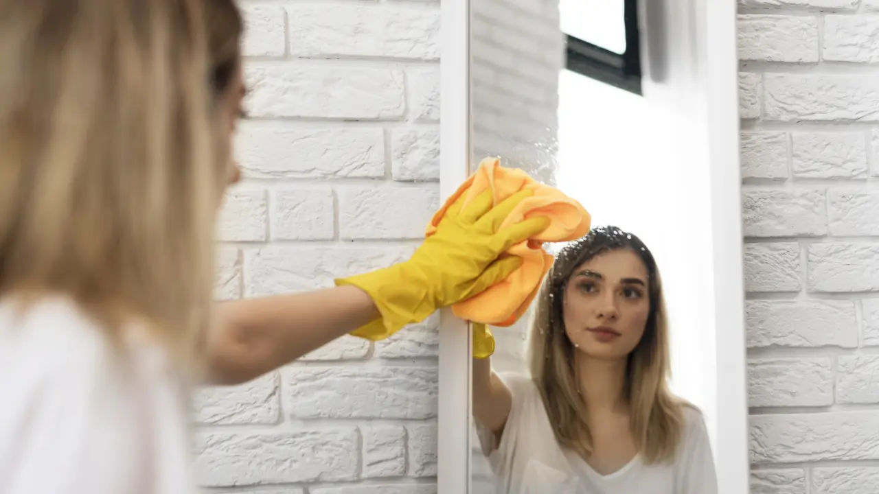 Mezcla casera para limpiar espejos: brillo sin rayas