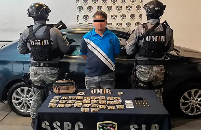 Capturan a un distribuidor de droga en Abastos