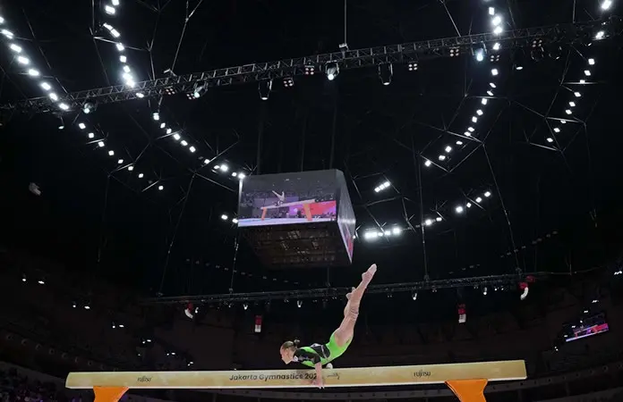 Melnikova es oro en mundial de gimnasia