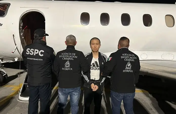 México entrega a EU a traficante chino