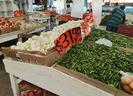 Se dispara precio de verduras
