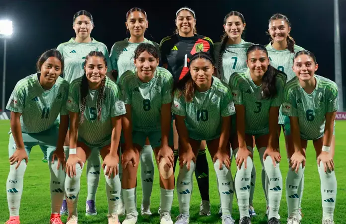 Tri Femenil avanza a octavos de final en Mundial Sub-17 tras victoria sobre Camerún