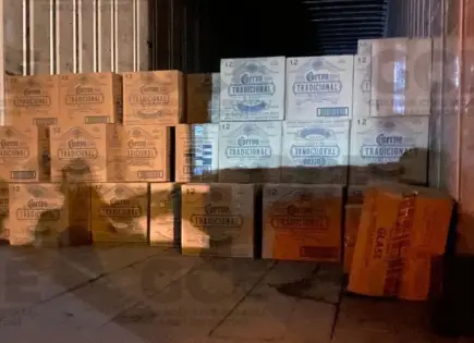 Aseguran bebidas alcohólicas robadas con valor de 7.8 mdp