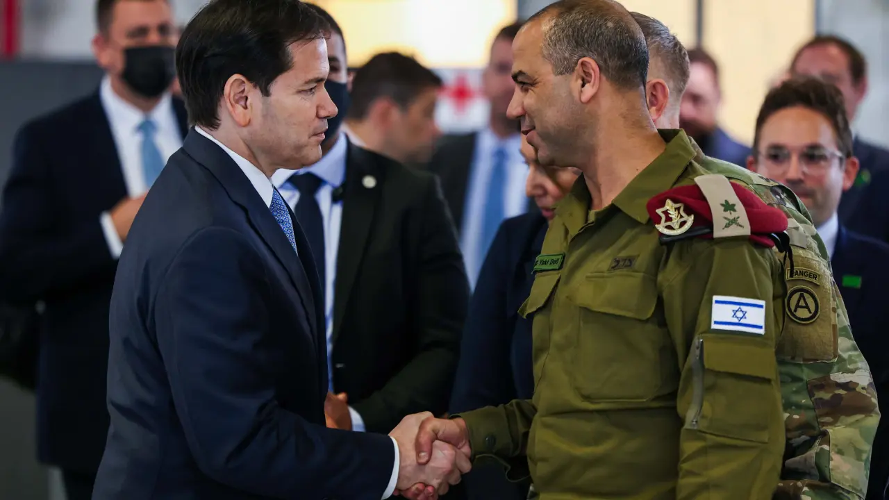 Marco Rubio supervisa centro en Israel para consolidar tregua en Gaza