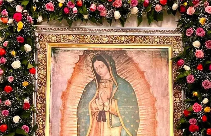 Preparan inicio de los rosarios guadalupanos