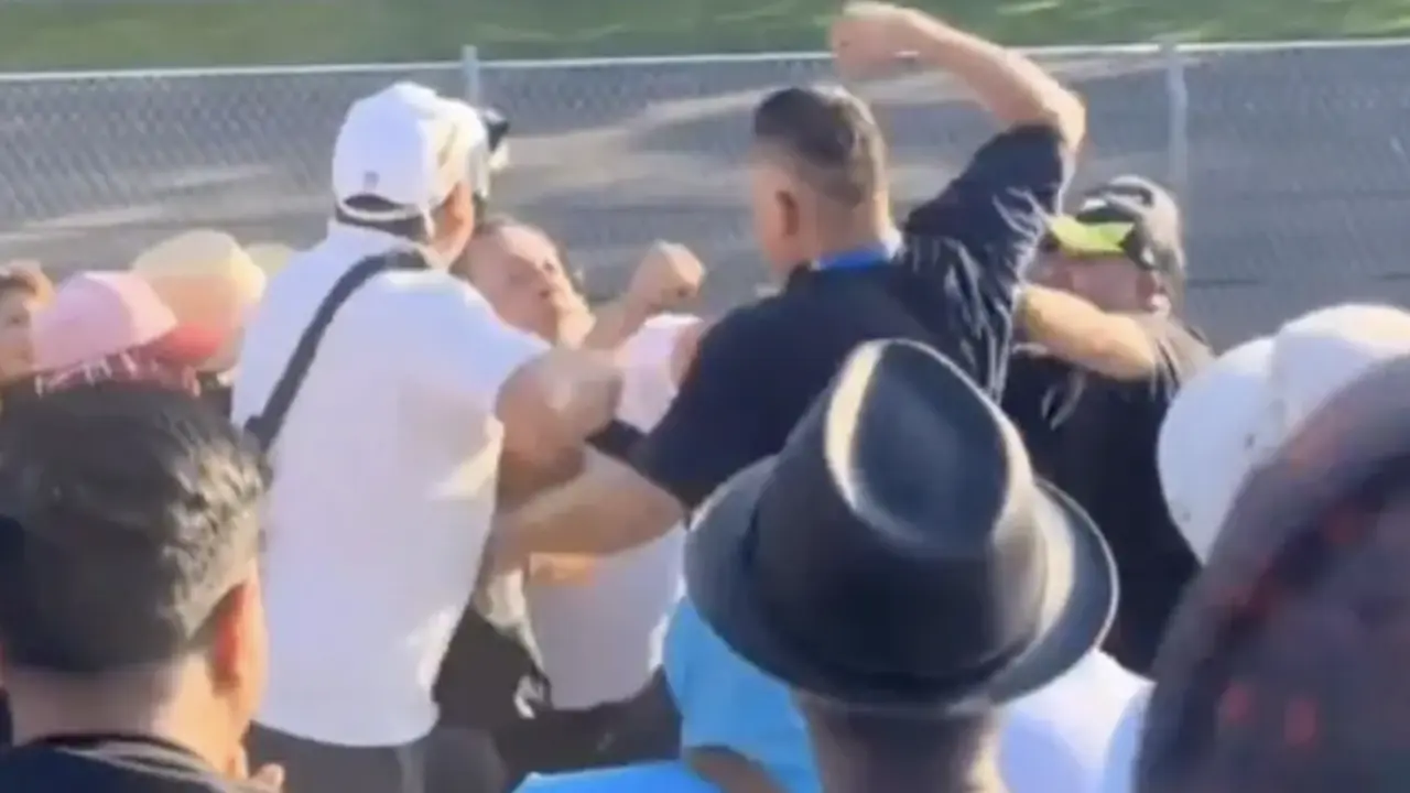 La riña ocurrió durante la calificación del GP de México.