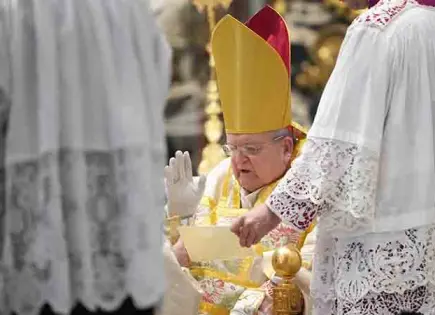 Cardenal de EU celebra misa en El Vaticano
