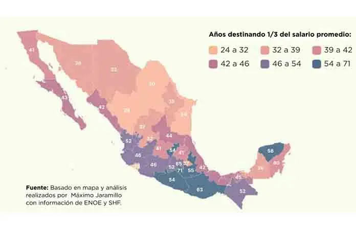 En San Luis hacen falta 44 años para tener casa