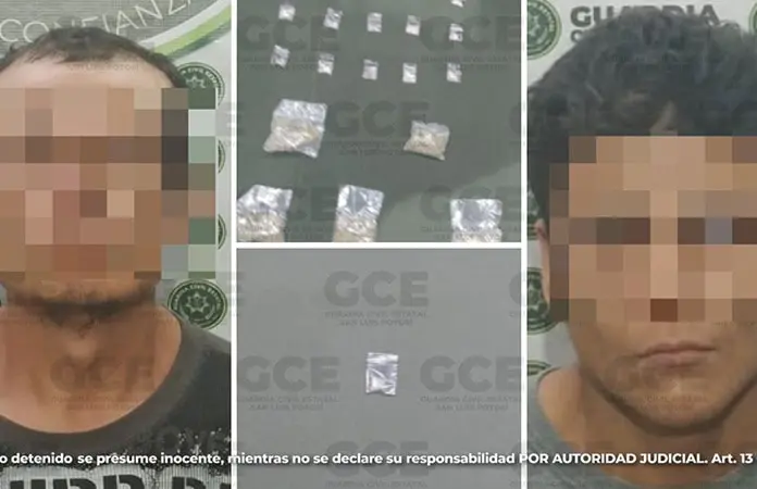 Par de “narcos” son detenidos en la colonia Las Mercedes
