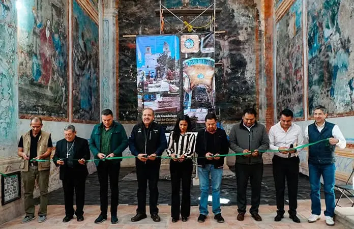 Restauran capilla de Guadalupe