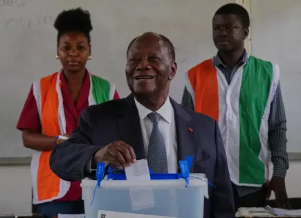 Alassane Ouattara reelegido presidente de Costa de Marfil