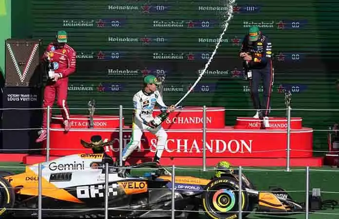 Lando Norris gana el GP de México