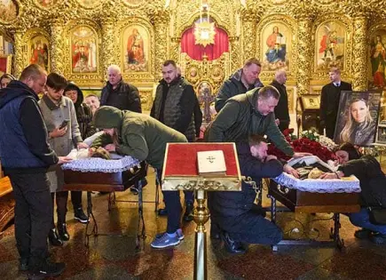 Despiden en Ucrania a los dos periodistas asesinados Despiden en Ucrania a los dos periodistas asesinados