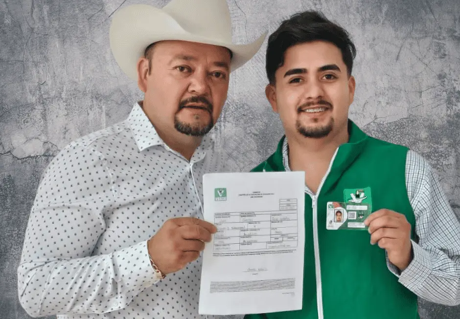El alcalde Federico Monsiváis Rojas junto al regidor Ernesto Niño Sánchez / Foto: Especial