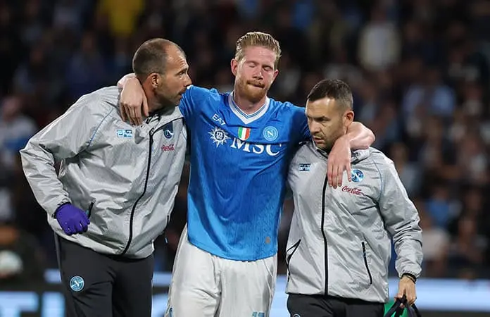 Grave lesión deja fuera a Kevin De Bruyne