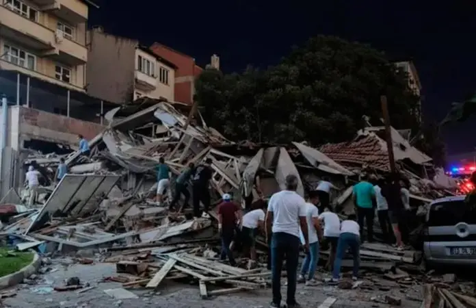 Sismo de magnitud 6.1 sacude oeste de Turquía