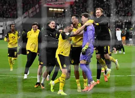 Dortmund derrota a Frankfurt por penales