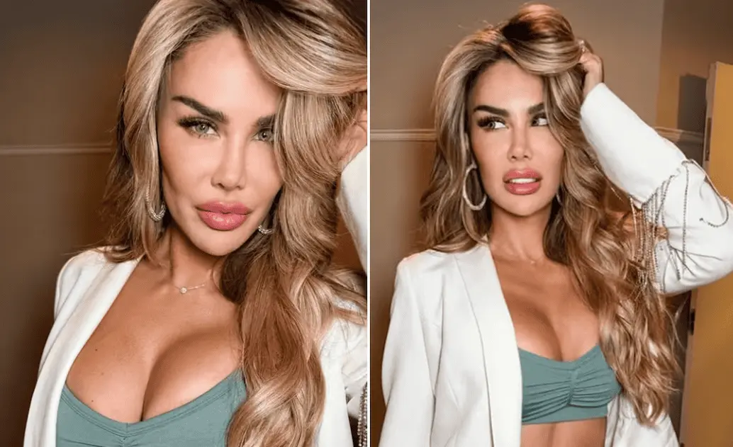 Ninel Conde sorprende al cambiar el color de sus ojos