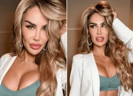 Ninel Conde sorprende al cambiar el color de sus ojos