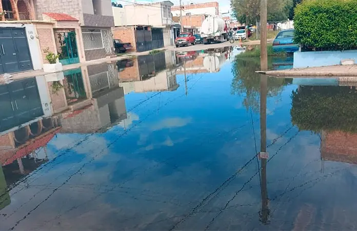 41% de fugas de agua en la capital, sin ser atendidas