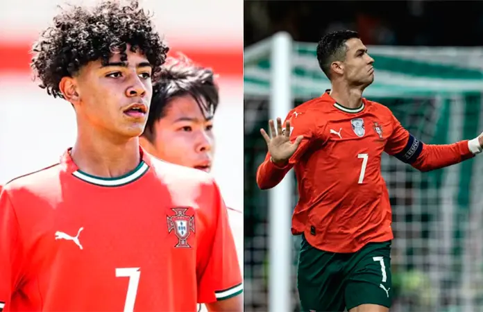 Debut de Cristianinho en selección Sub16 de Portugal