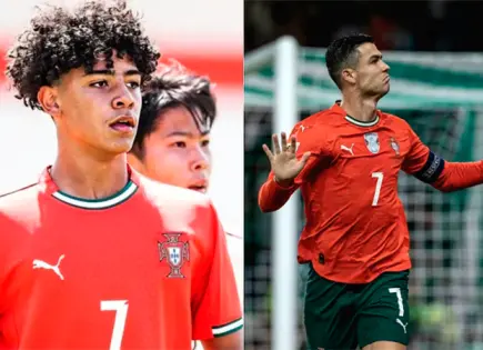 Debut de Cristianinho en selección Sub16 de Portugal