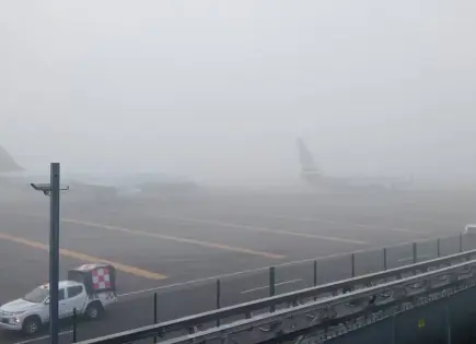 Niebla afecta operaciones en el Aeropuerto Internacional de la CDMX
