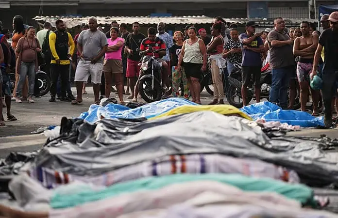 Suben víctimas de atroz redada