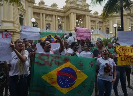 Violencia extrema en Río: cuerpos de operativo policial son identificados