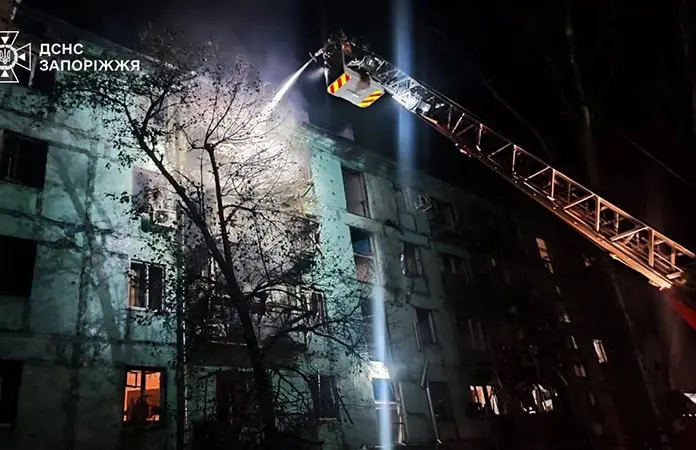 Ataques provocan apagones en Ucrania