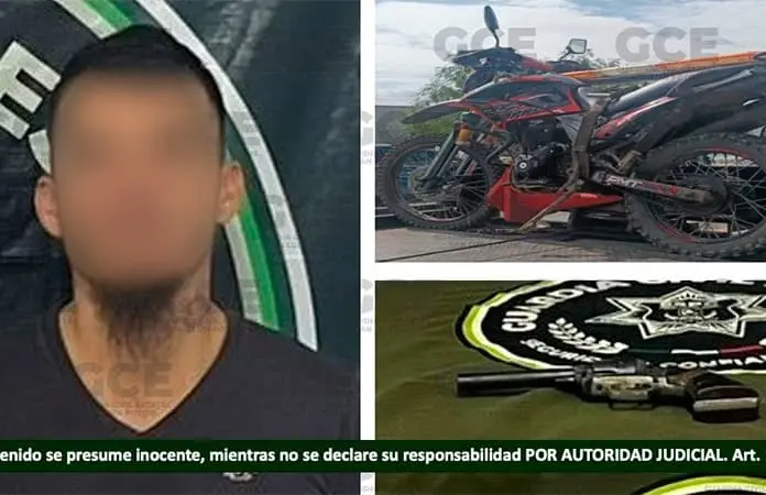 Detienen a un sujeto armado en Cd. Valles