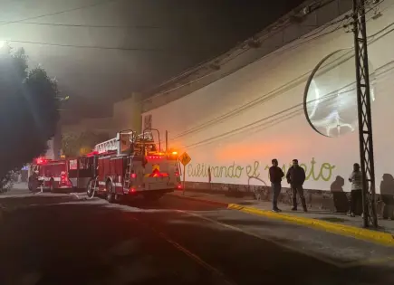 Fotos | Arde un kínder en Lomas