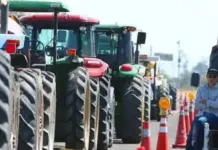 Galería | Líderes del PRI y PAN, tras protestas de productores