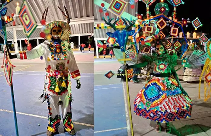 Ofrecen pasarela de catrines y catrinas