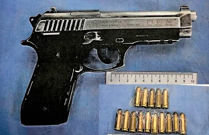 Por portar arma de fue, lo condenan a 4 años de prisión