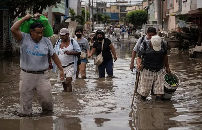 UE dona 14 mdp para damnificados por lluvia