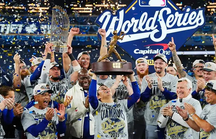 Dodgers refrenda título de la MLB