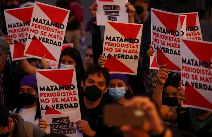 México, 4to. en crímenes de periodistas