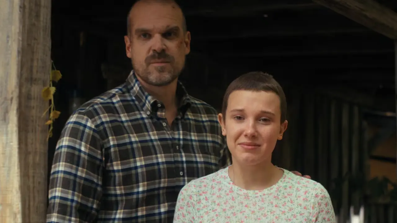 Millie Bobby Brown aclara su relación con David Harbour en Stranger Things