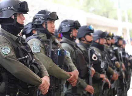 SSPCE anuncia incremento salarial a elementos de la Guardia Civil Estatal