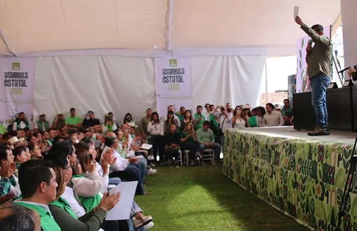 Sumará el Verde 600 mil militantes este año: Escobar