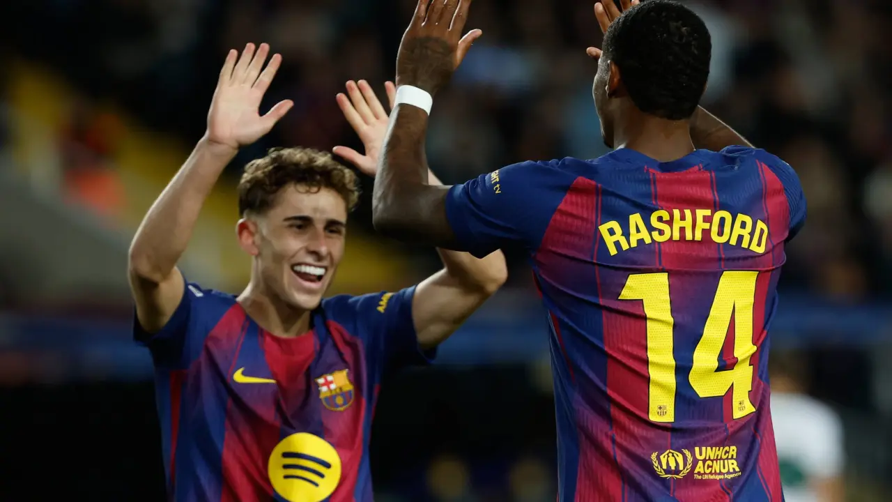 Barcelona vence a Elche y recupera segundo lugar en la liga española