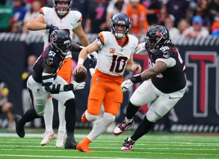 Broncos de Denver se imponen a Texans de Houston en emocionante duelo de la NFL