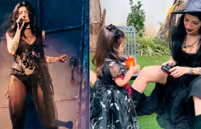 Cazzu estrena tatuaje dedicado a la pequeña Inti en su regreso a Argentina